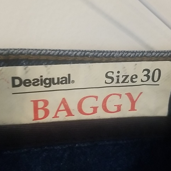 Desigual baggy vintage jeans  size 30 - Picture 3 of 8